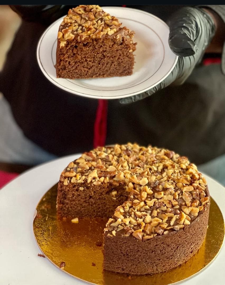 Chocolate Walnut Cake