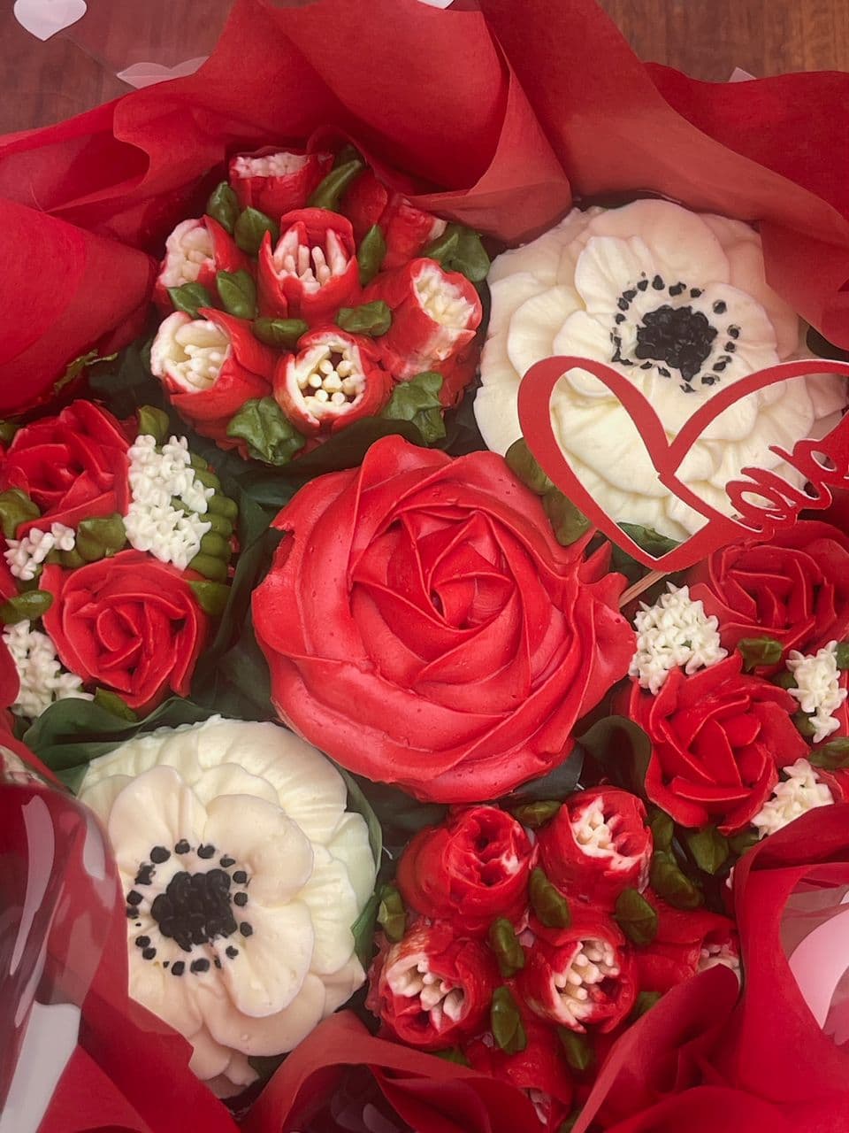 Flower Cupcake Bouquet